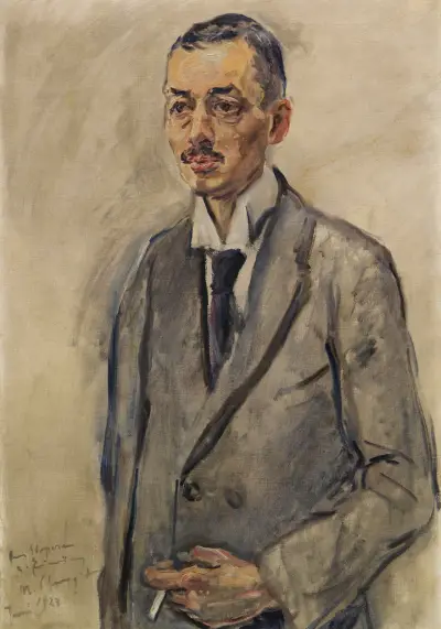 Bildnis Theodor Stoperan von Max Slevogt