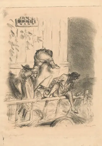 Die Gefangenen (Tom Hutter und Harry Hurry) av Max Slevogt