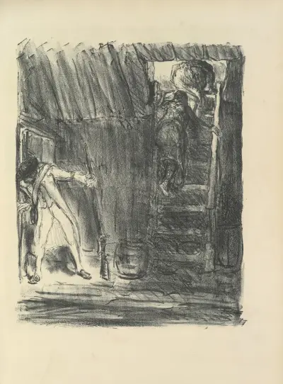 Lederstumpf-Erzählungen Pl.31 av Max Slevogt