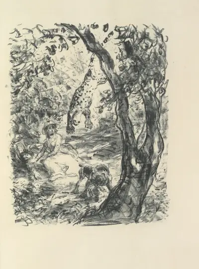 Lederstumpf-Erzählungen Pl.38 av Max Slevogt