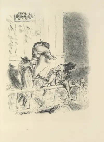 Lederstumpf-Erzählungen Pl.40 av Max Slevogt