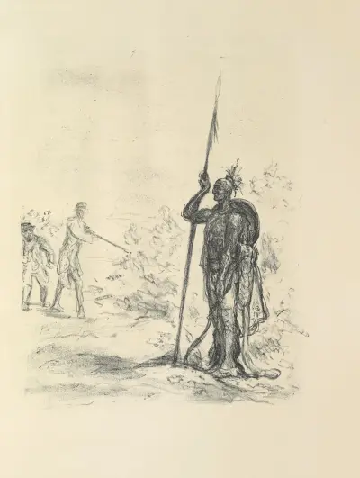 Lederstumpf-Erzählungen Pl.46 av Max Slevogt