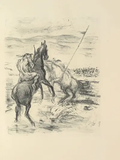 Lederstumpf-Erzählungen Pl.49 av Max Slevogt