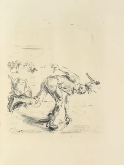 Lederstumpf-Erzählungen Pl.50 av Max Slevogt