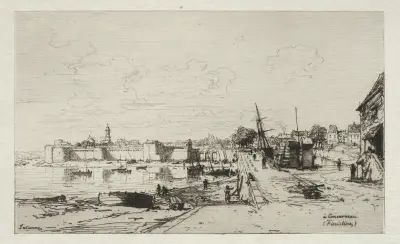 A Concarneau (Finistère) av Maxime Lalanne