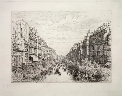 Boulevard Montmartre von Maxime Lalanne