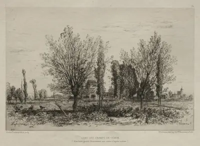 Dans les Champs de Cénon av Maxime Lalanne
