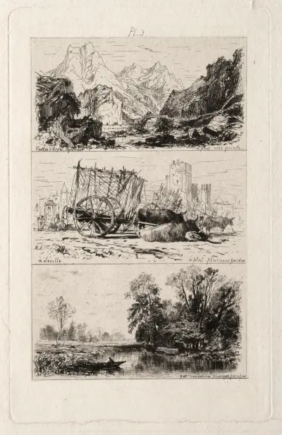 Z pojednání o leptání, 1866 – Nr. 2, Maxime Lalanne