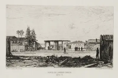 Tor der Avenue Uhrich von Maxime Lalanne