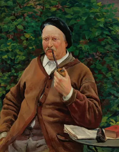 Le Père De L’artiste av Maximilien Luce