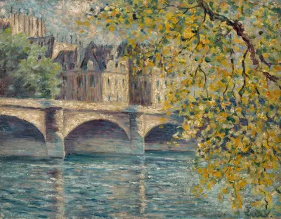 Pont-Neuf av Maximilien Luce