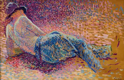Die Ruhe des Arbeiters von Maximilien Luce