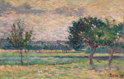 Fruktodlingen av Maximilien Luce