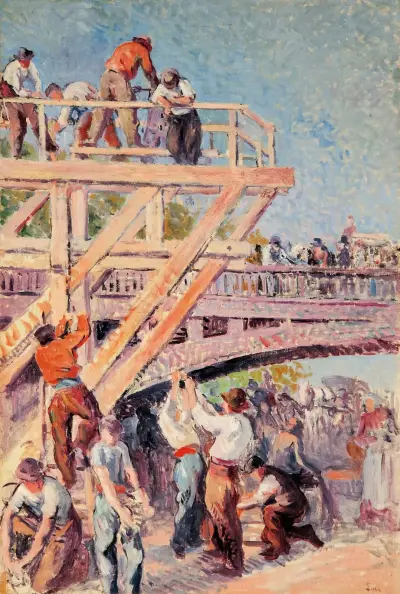 Arbetarna av Maximilien Luce
