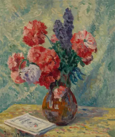 Blumenstrauß von Maximilien Luce