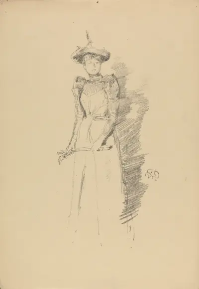 Gants de Suède av James Abbott McNeill Whistler