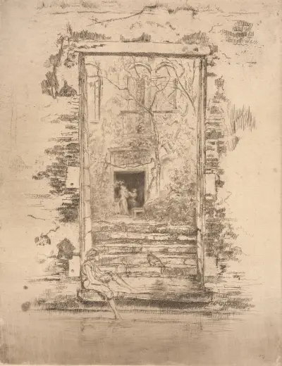 Garden av James Abbott McNeill Whistler