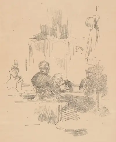 Late Picquet av James Abbott McNeill Whistler