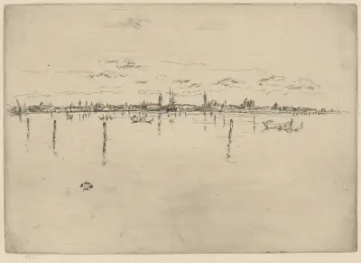 Little Venice av James Abbott McNeill Whistler