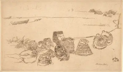 Lobster pots av James Abbott McNeill Whistler