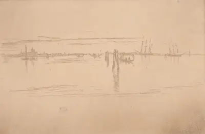 Long lagoon av James Abbott McNeill Whistler