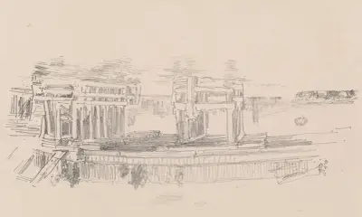 Old Battersea Bridge, 1879 – nr 1 av James Abbott McNeill Whistler