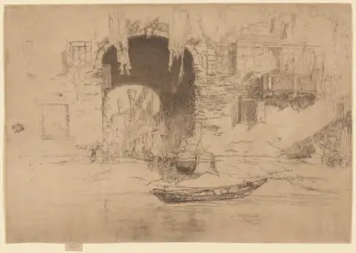 San Biagio, 1880 av James Abbott McNeill Whistler