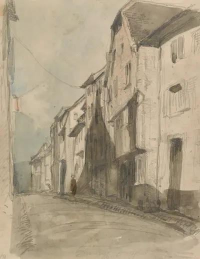 Saverne av James Abbott McNeill Whistler