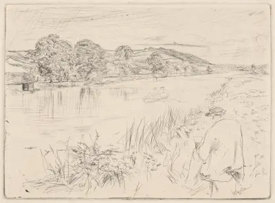 Sketching, No. 1 av James Abbott McNeill Whistler