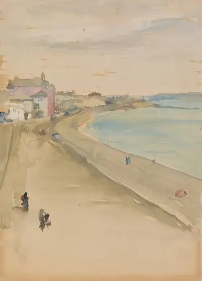 St. Ives; Cornwall av James Abbott McNeill Whistler