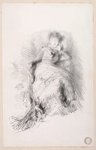 Study, 1878 – nr 1 av James Abbott McNeill Whistler