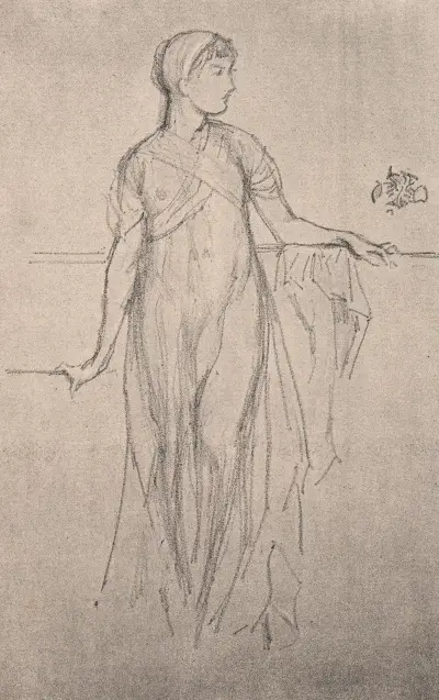 Study, 1879 av James Abbott McNeill Whistler
