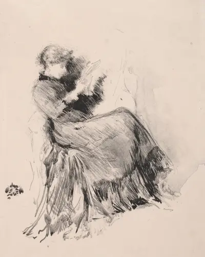 Study, 1878 – nr 2 av James Abbott McNeill Whistler