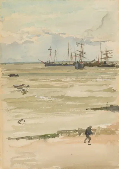The Anchorage av James Abbott McNeill Whistler