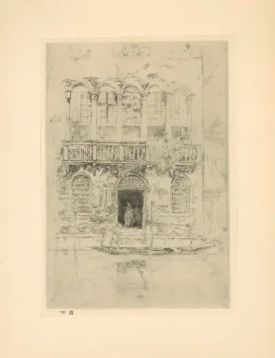 The Balcony – nr 1 av James Abbott McNeill Whistler