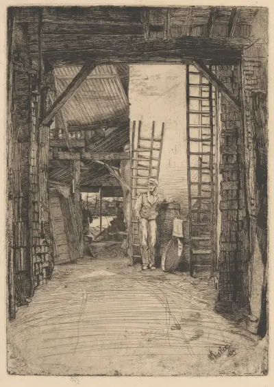 The Lime Burner, 1859 – nr 2 av James Abbott McNeill Whistler