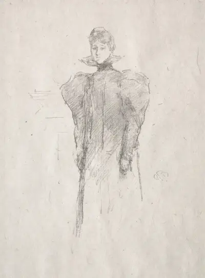 The Medici Collar, 1897 av James Abbott McNeill Whistler