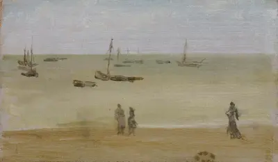 The Seashore av James Abbott McNeill Whistler