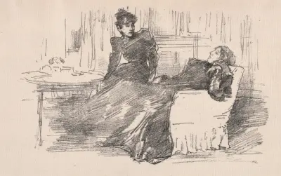The Sisters av James Abbott McNeill Whistler