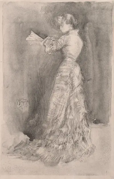 The Toilet, 1878 av James Abbott McNeill Whistler