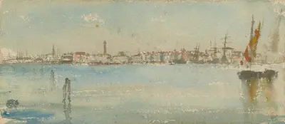 Venice Harbor av James Abbott McNeill Whistler