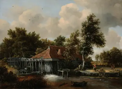 A Watermill, 1664 – nr 2 av Meindert Hobbema
