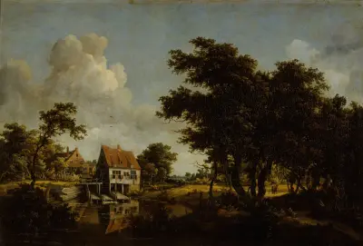 Die Mühlen von Meindert Hobbema
