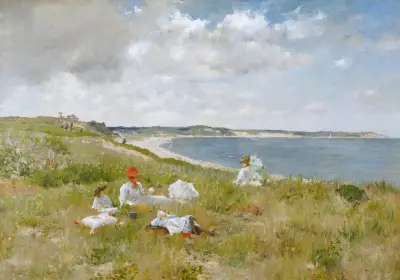 Idle Hours av William Merritt Chase