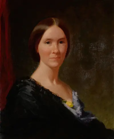 Mrs. Margaret Creighton Bateman, Shelter Island, New York av William Merritt Chase