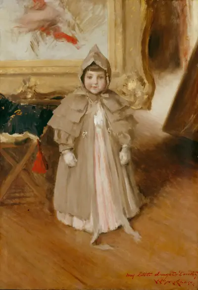 My Little Daughter Dorothy av William Merritt Chase