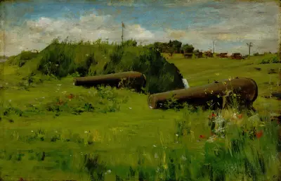 Peace, Fort Hamilton av William Merritt Chase