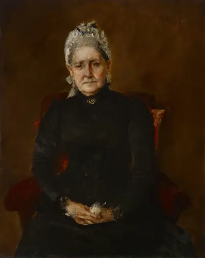 Porträt meiner Mutter (Sarah Swaim Chase) von William Merritt Chase