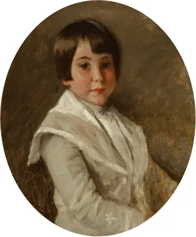 Porträtt av Roland Dana Chase av William Merritt Chase