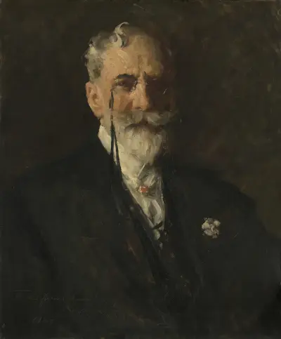 Självporträtt av William Merritt Chase